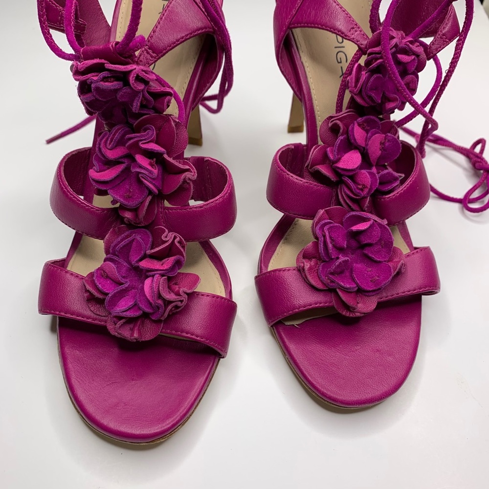 Via Spiga Pink Strappy Heels - Picture 3 of 13